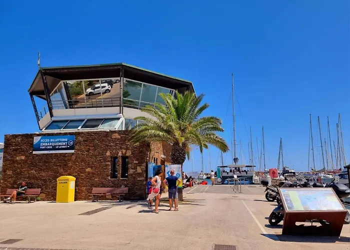 Rosario' Port D'hyeres - Air-conditioned And Wifi Apartmán *